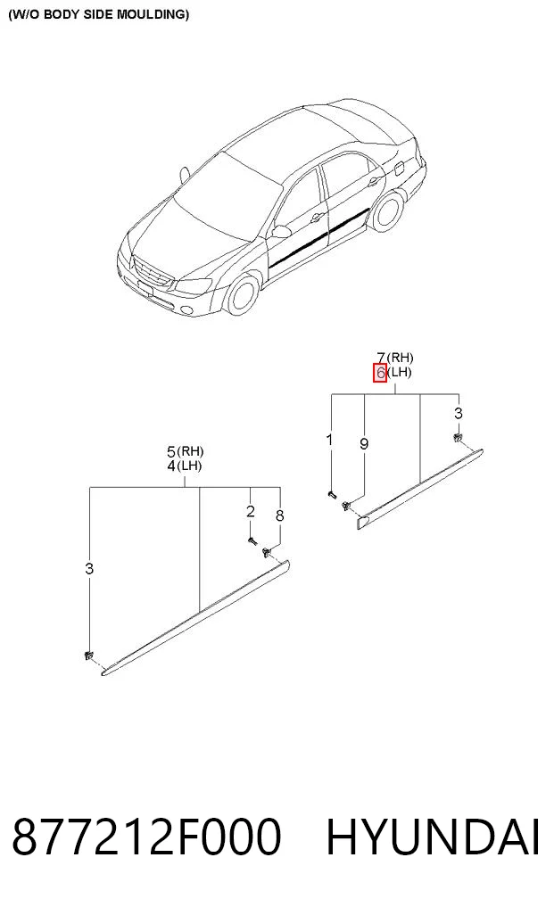 877212F000 Hyundai/Kia