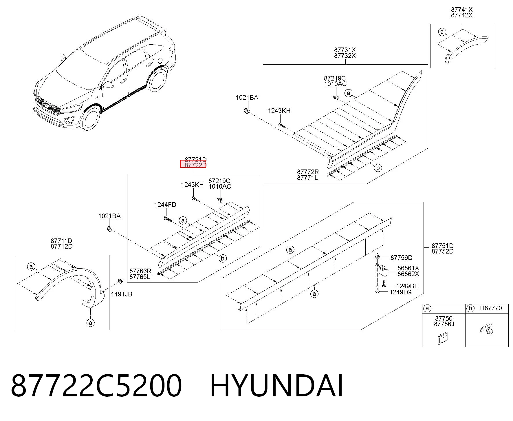 87722C5200 Hyundai/Kia