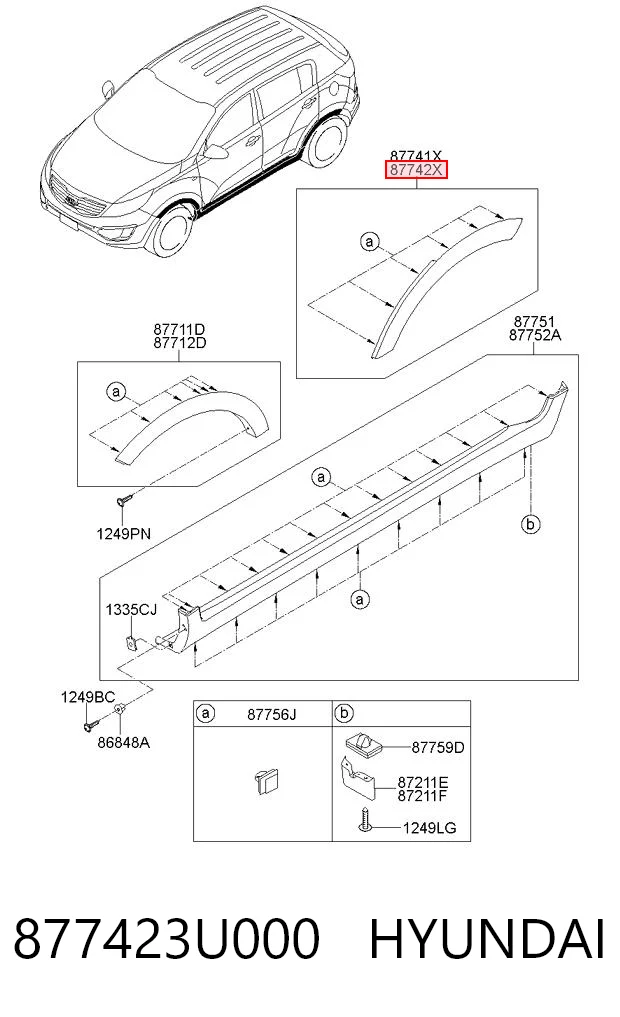 877423U000 Hyundai/Kia