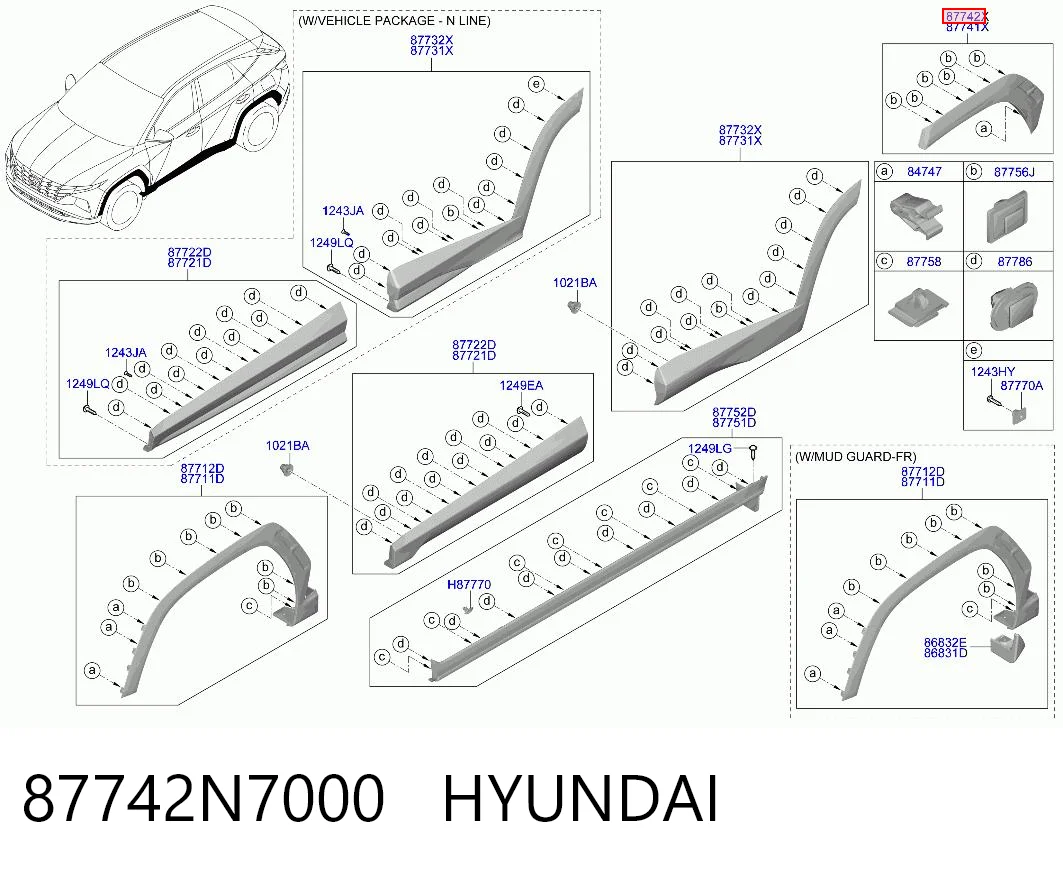 87742N7000 Hyundai/Kia
