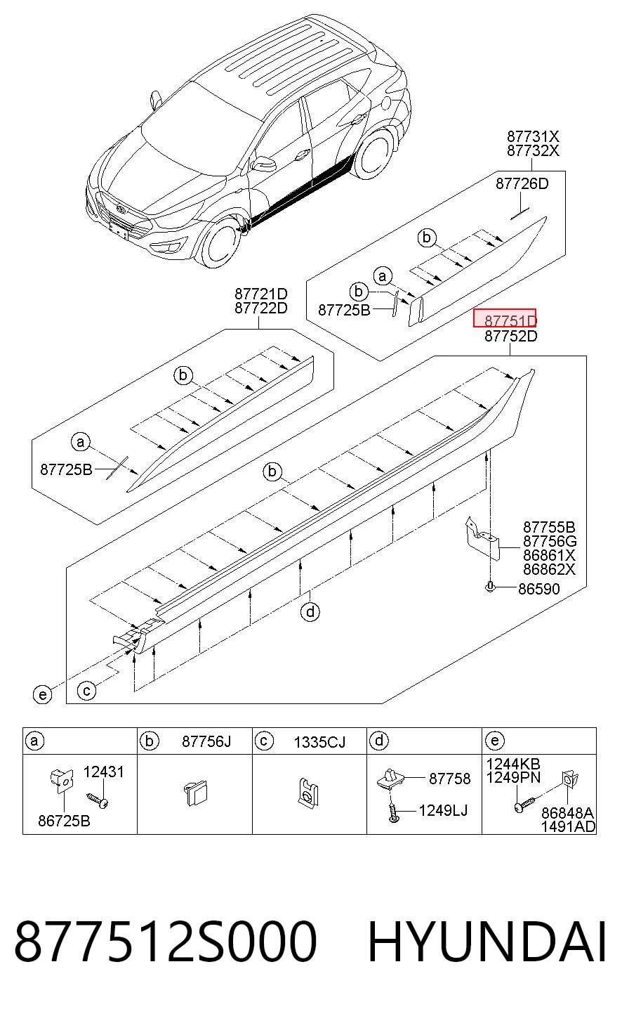 877512S000 Hyundai/Kia