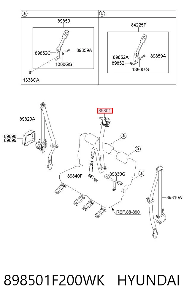 898501F200WK Hyundai/Kia