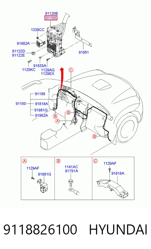 Comprar Caja de fusibles Hyundai Santa Fe I SM a bajo precio