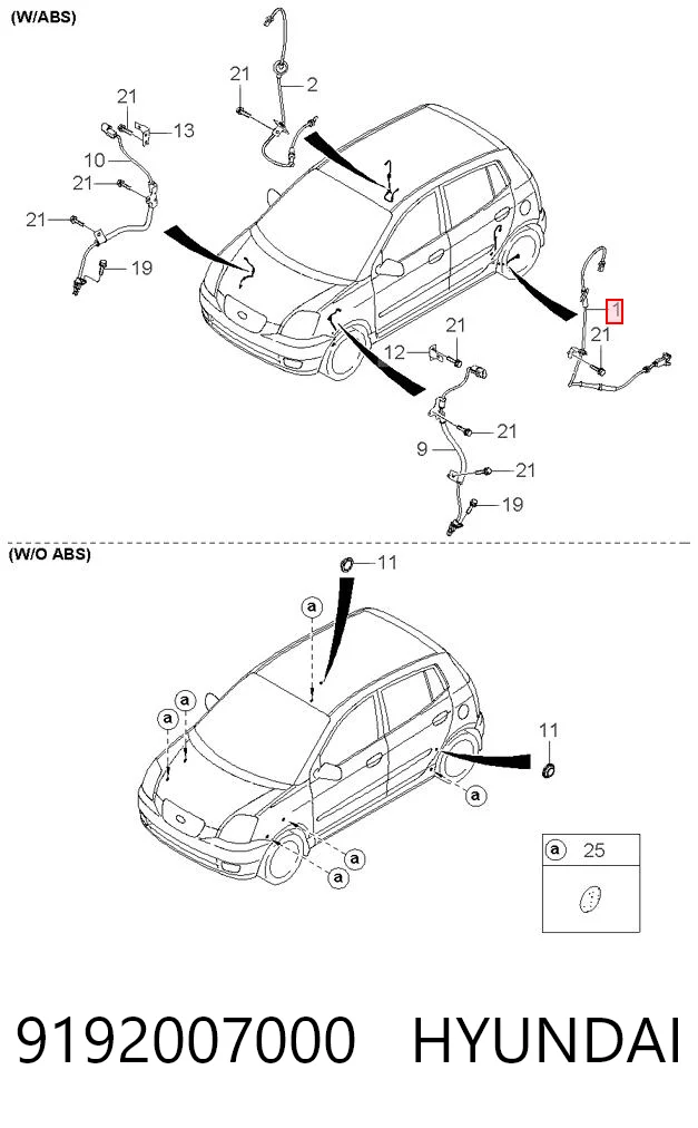 9192007000 Hyundai/Kia