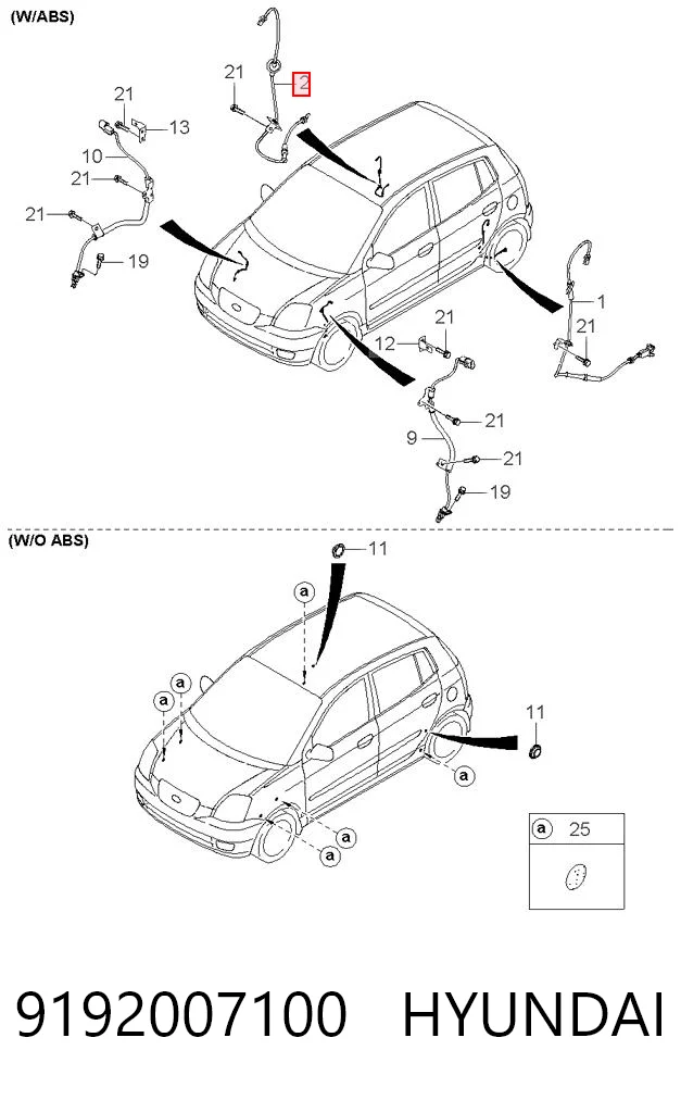 9192007100 Hyundai/Kia