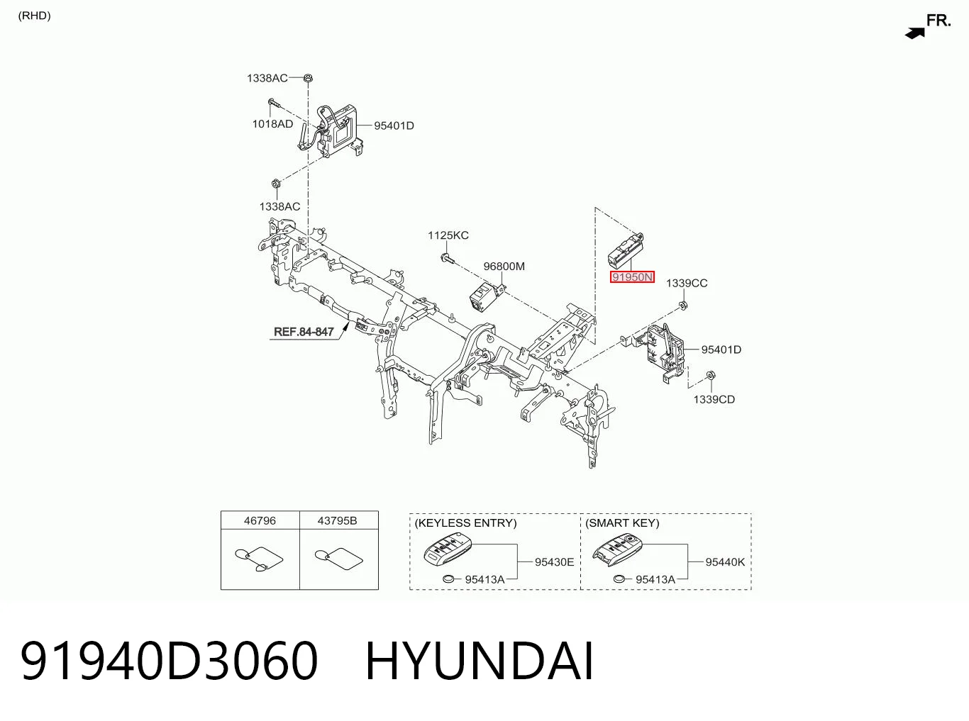 91940D3060 Hyundai/Kia