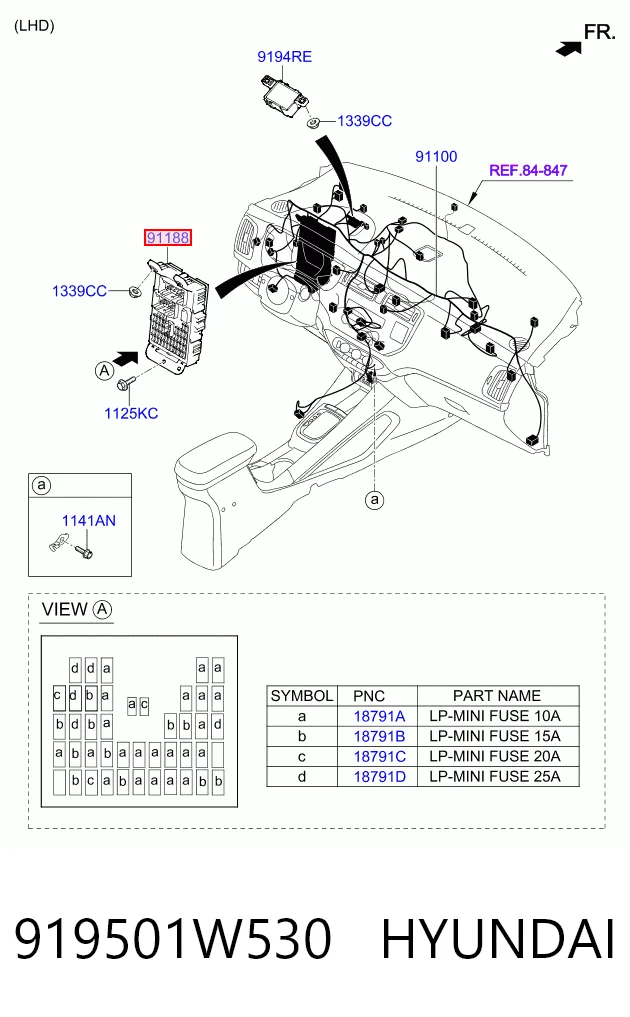 Comprar Caja de fusibles KIA Rio III UB a bajo precio
