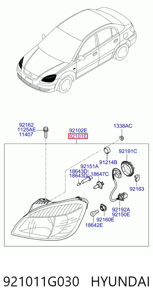 921011G030 Hyundai/Kia