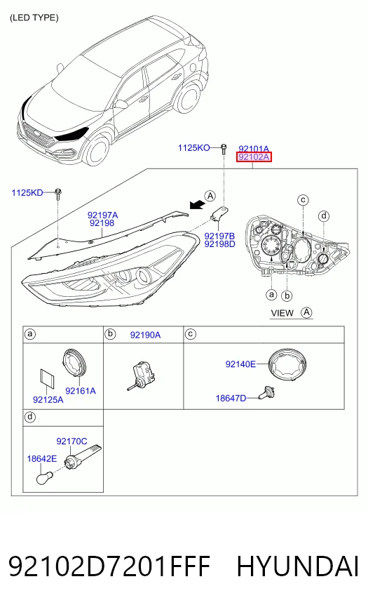 92102D7201FFF Hyundai/Kia