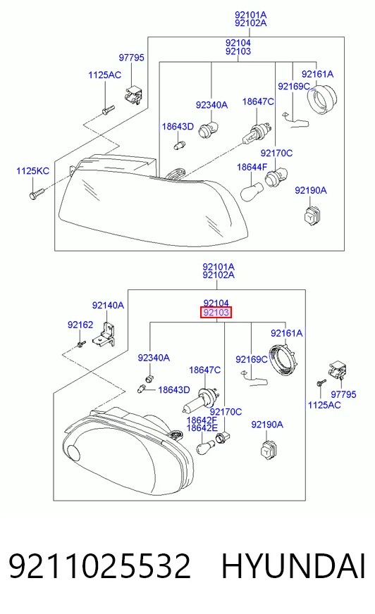 9211025532 Hyundai/Kia