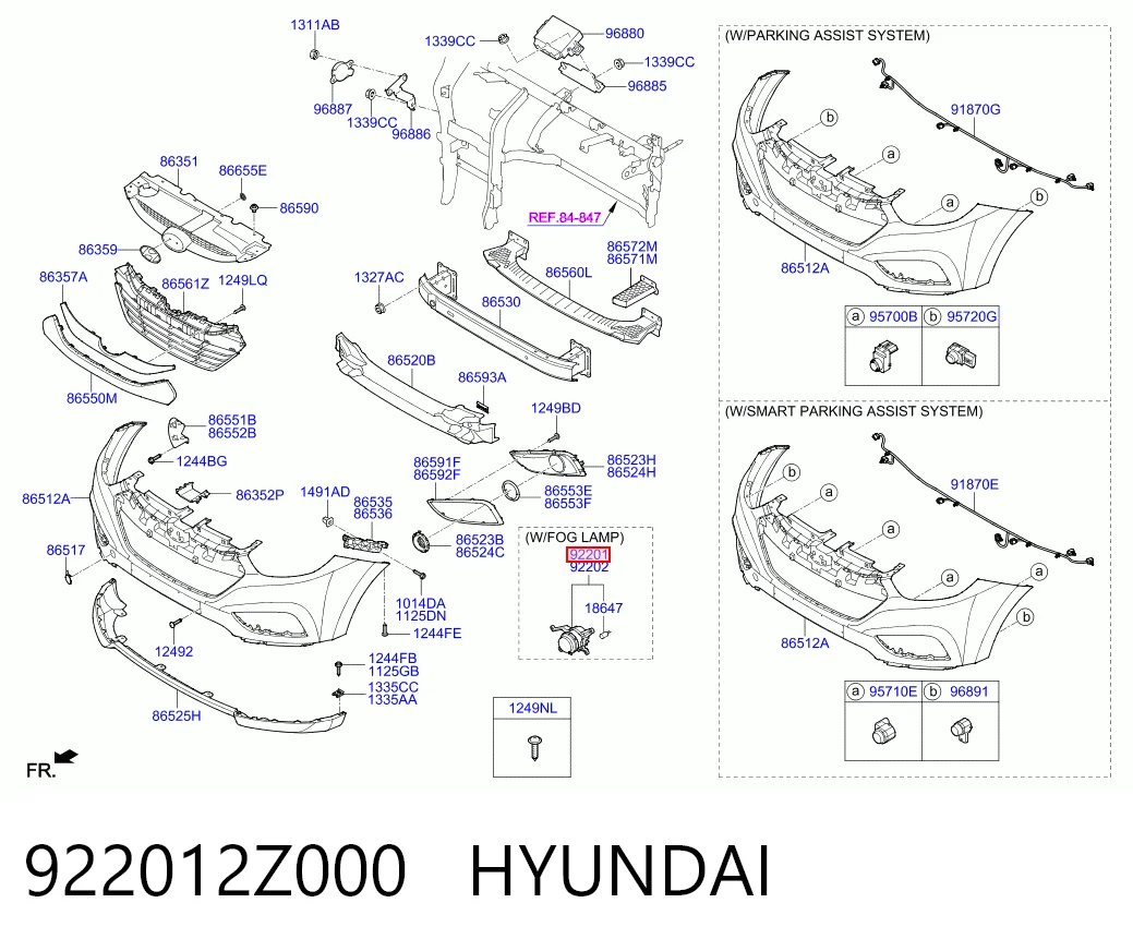 922012Z000 Hyundai/Kia