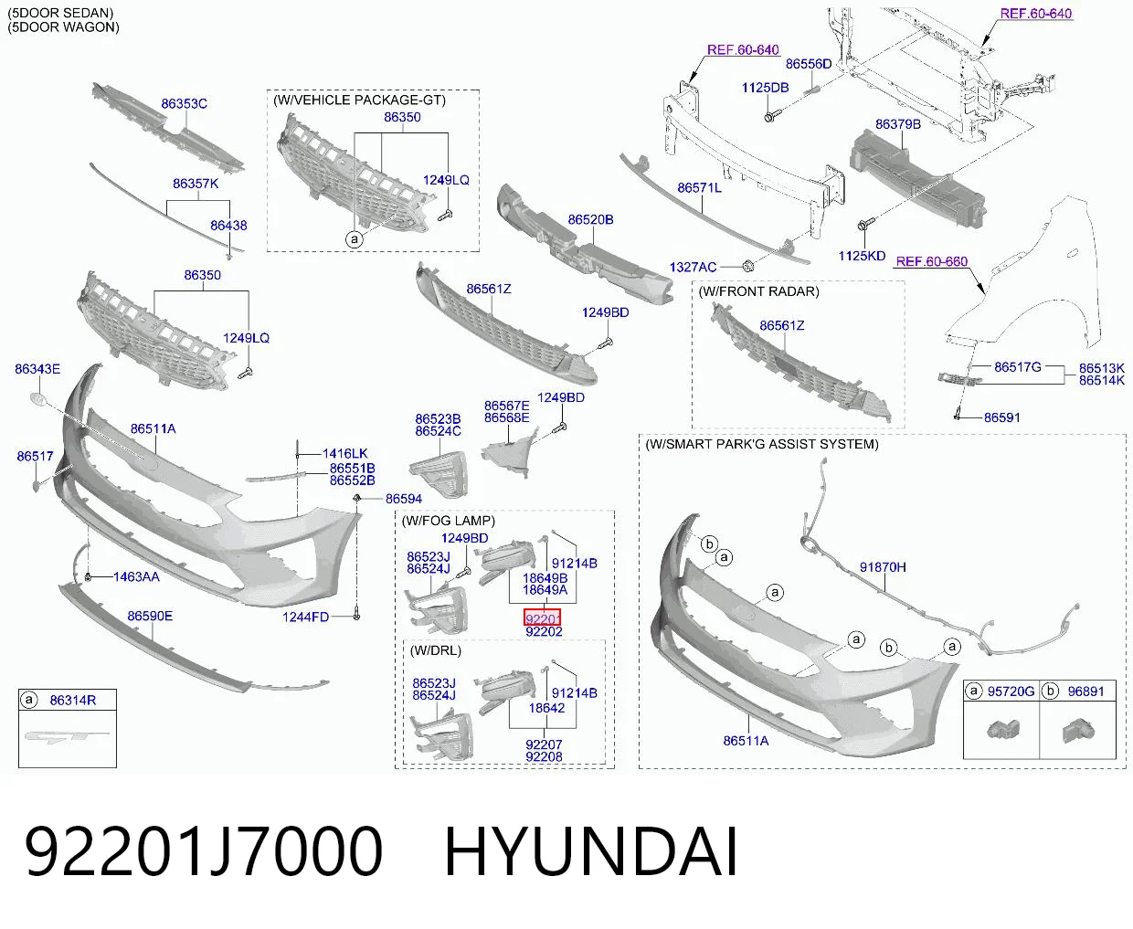 92201J7000 Hyundai/Kia