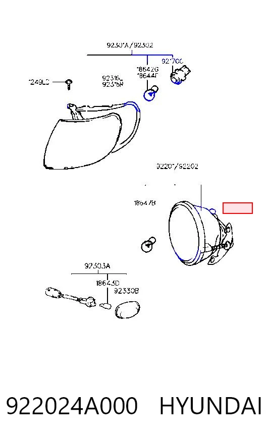 922024A000 Hyundai/Kia