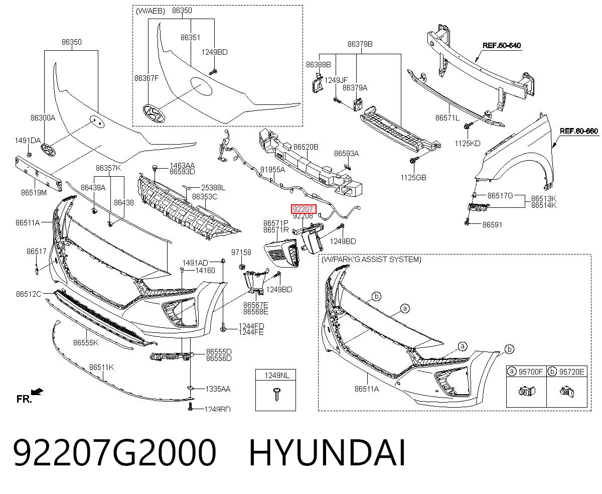 92207G2000 Hyundai/Kia