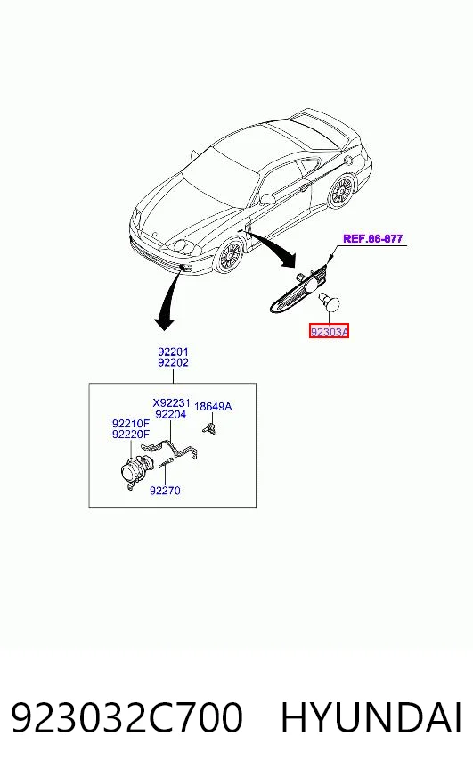 923032C700 Hyundai/Kia