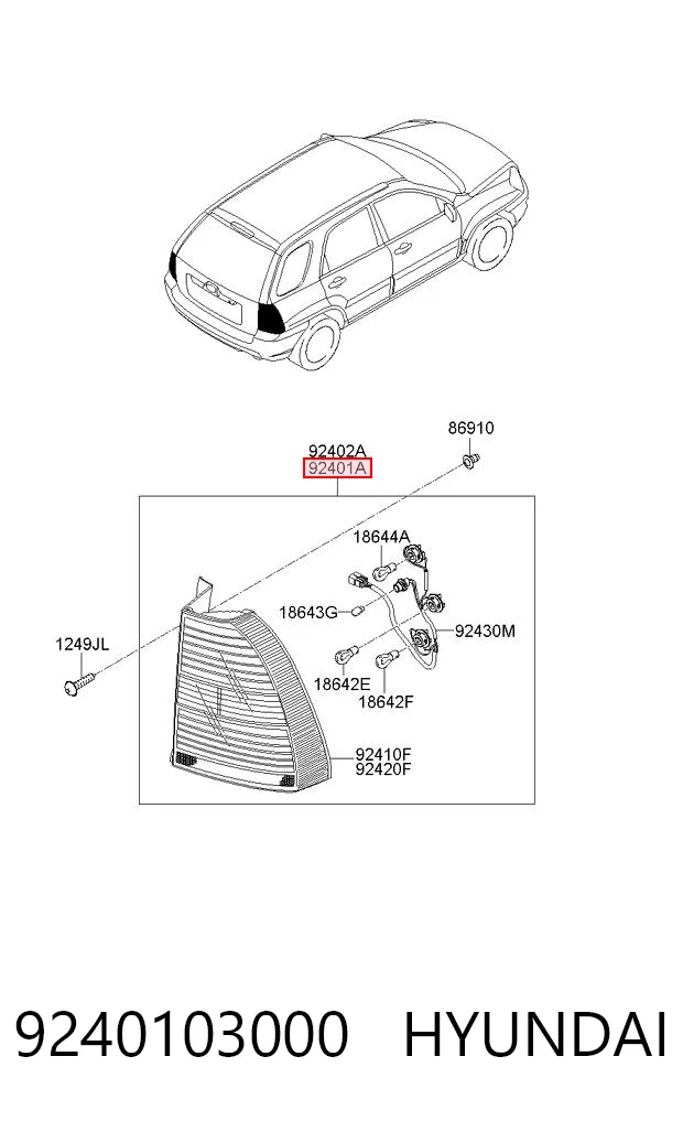 9240103000 Hyundai/Kia