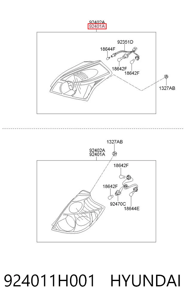 924011H001 Hyundai/Kia