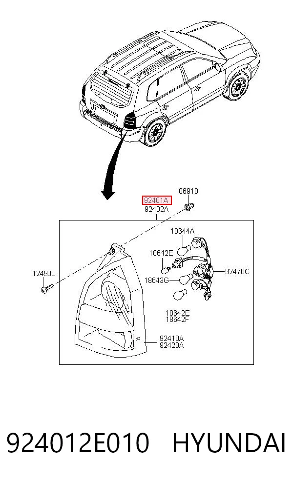924012E010 Hyundai/Kia