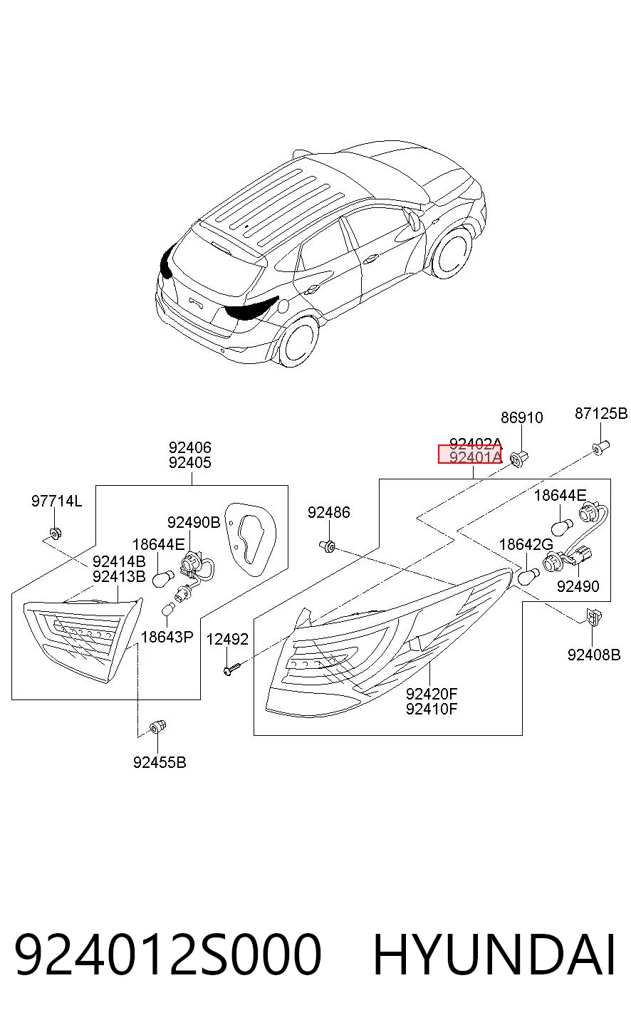 924012S000 Hyundai/Kia