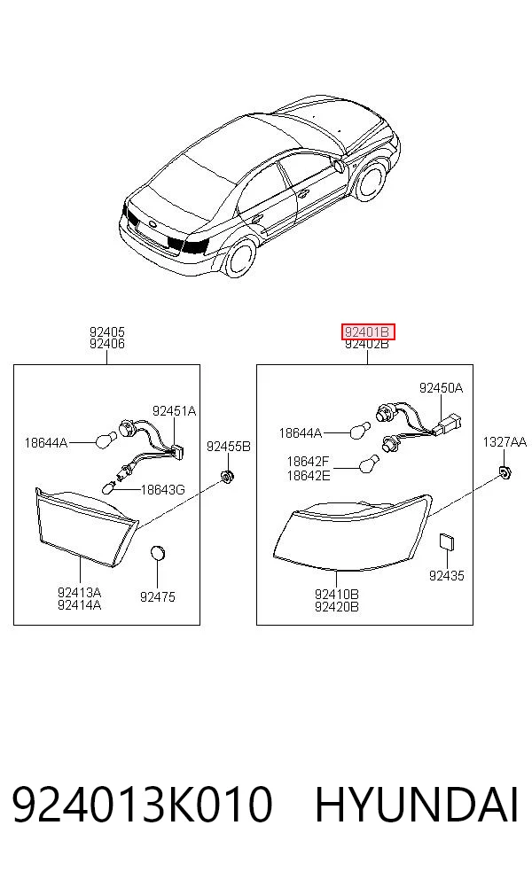 924013K010 Hyundai/Kia