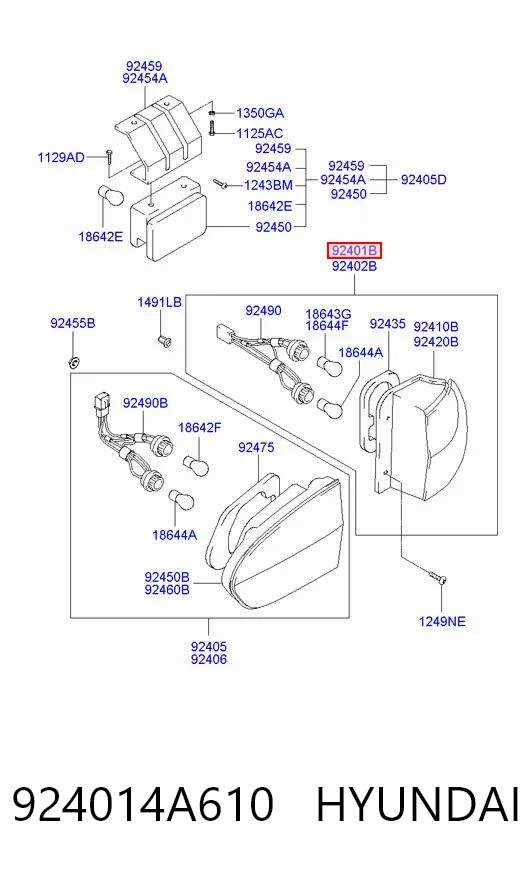 924014A610 Hyundai/Kia