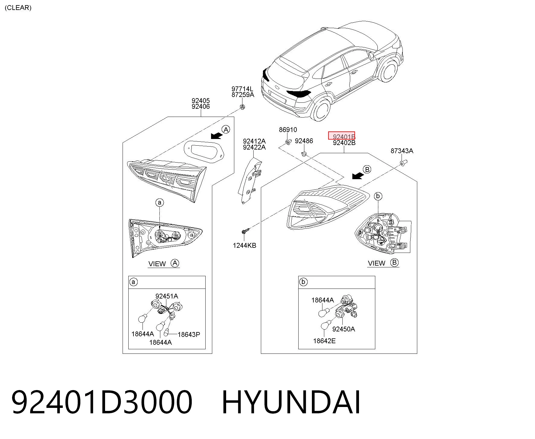 92401D3000 Hyundai/Kia