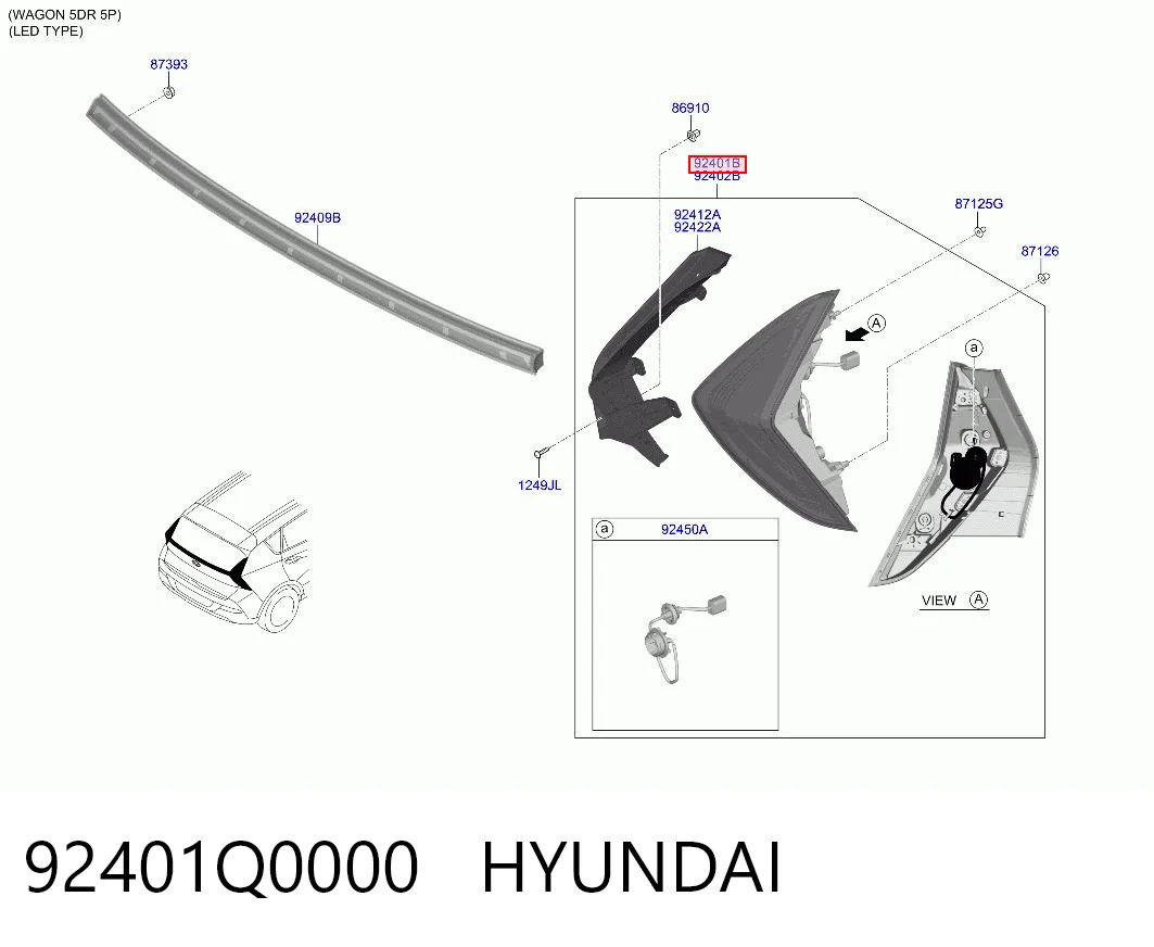 92401Q0000 Hyundai/Kia