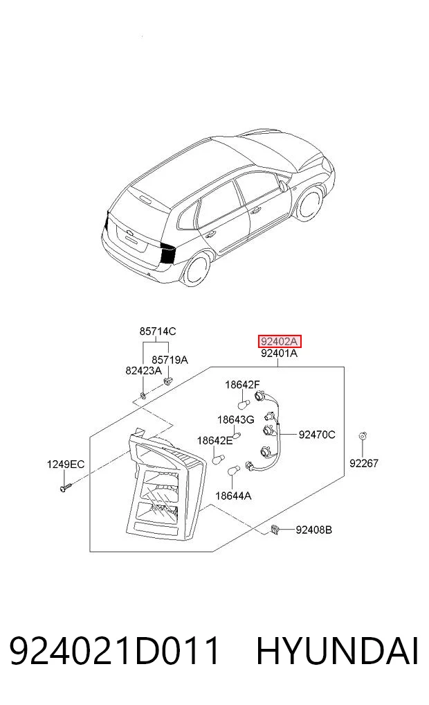 924021D011 Hyundai/Kia
