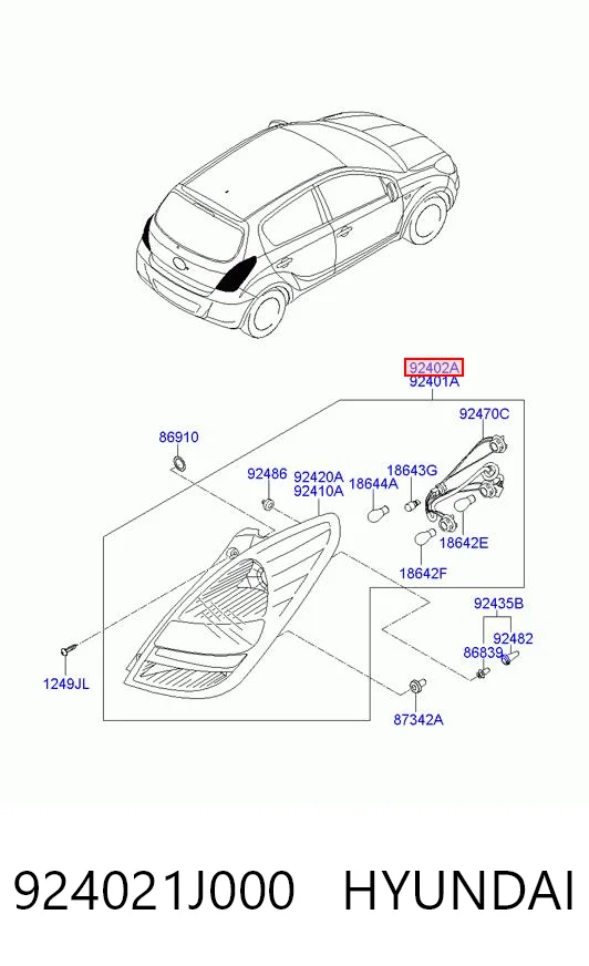 924021J000 Hyundai/Kia
