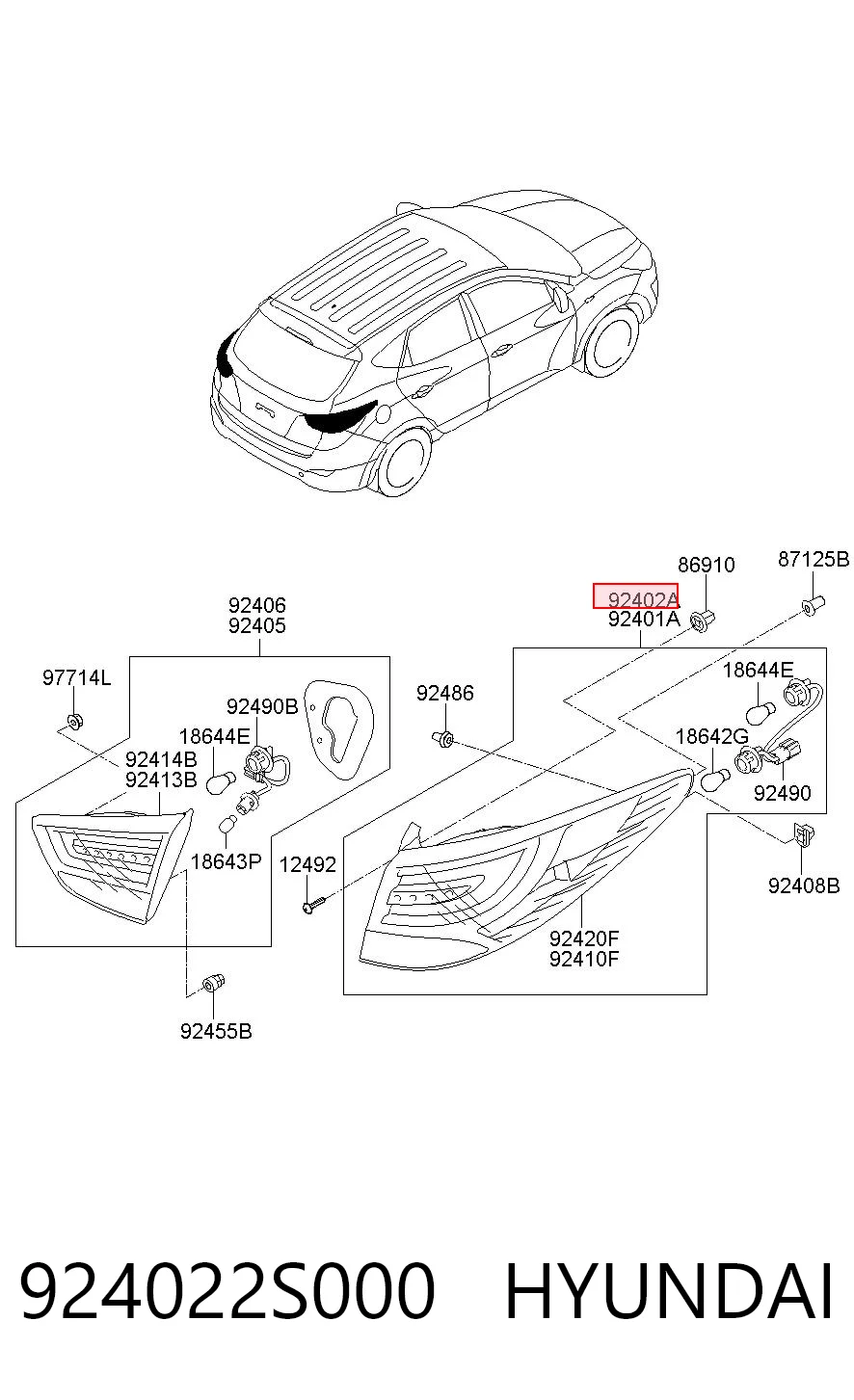924022S000 Hyundai/Kia