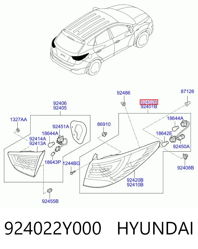 924022Y000 Hyundai/Kia