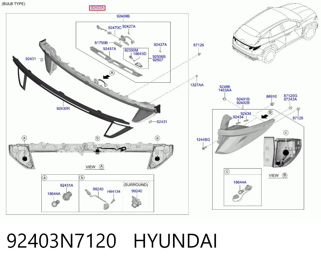 92403N7120 Hyundai/Kia