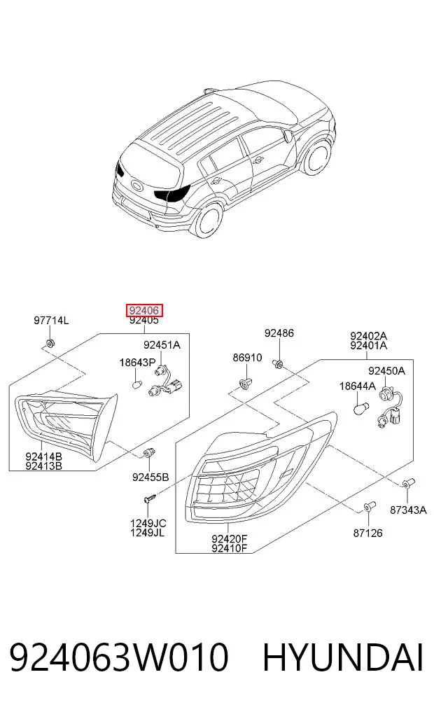 924063W010 Hyundai/Kia