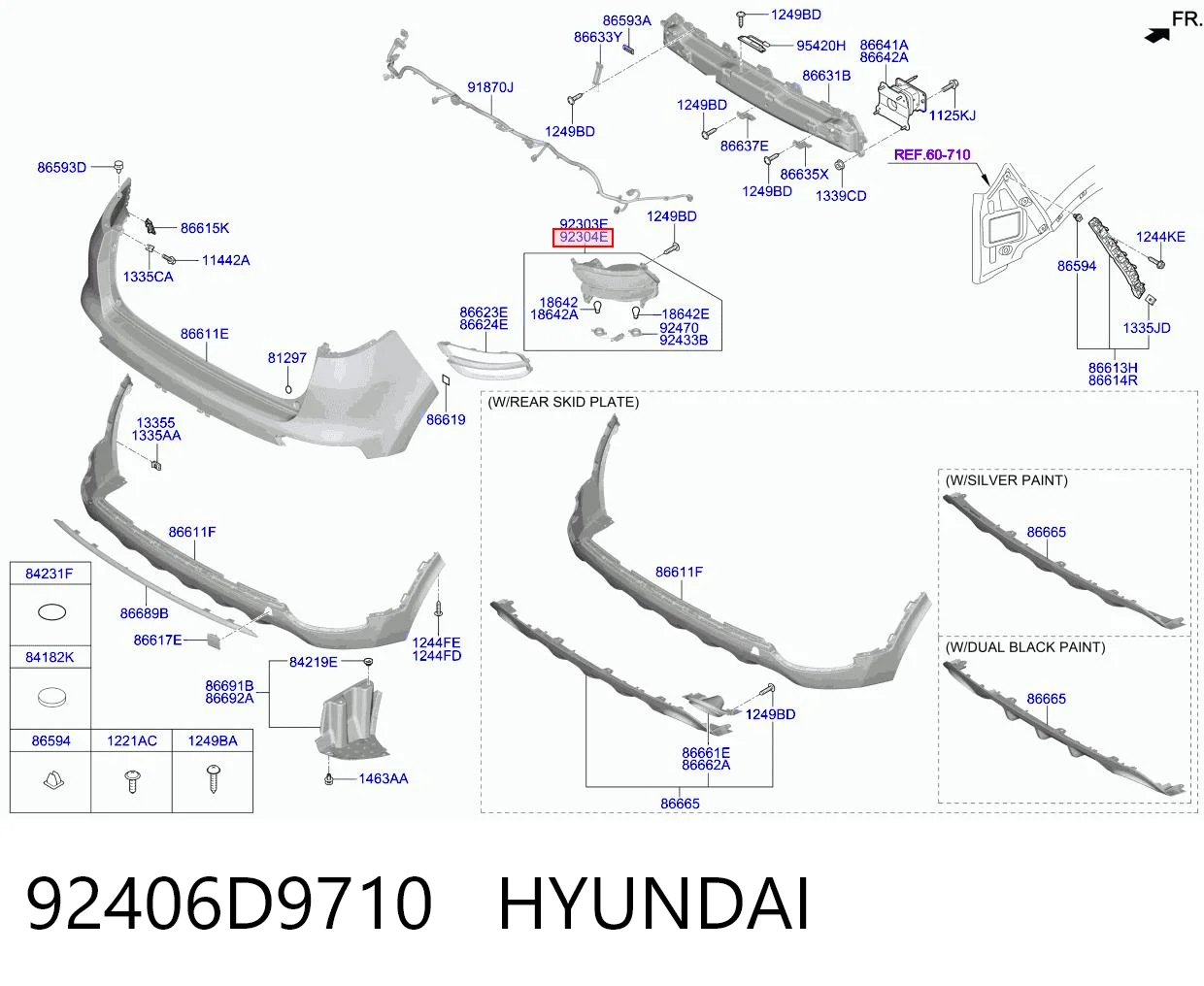 92406D9710 Hyundai/Kia