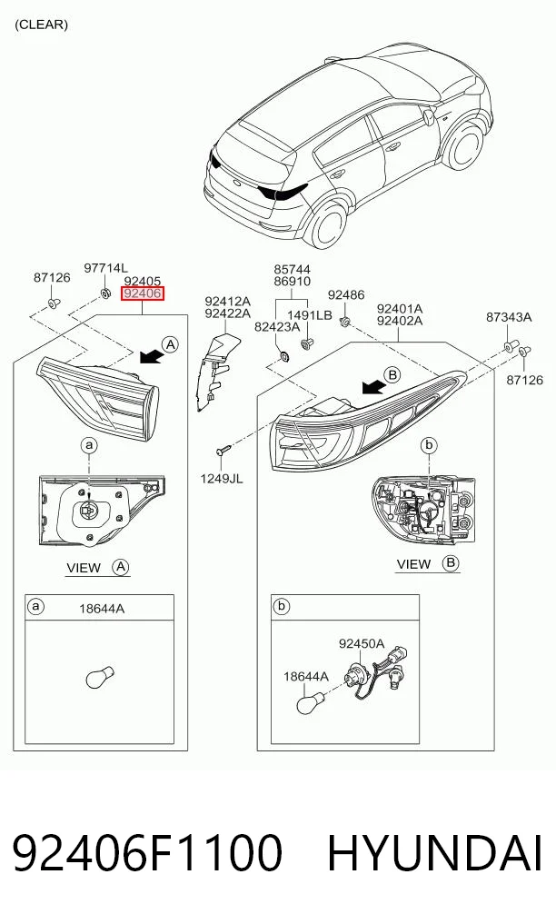 92406F1100 Hyundai/Kia