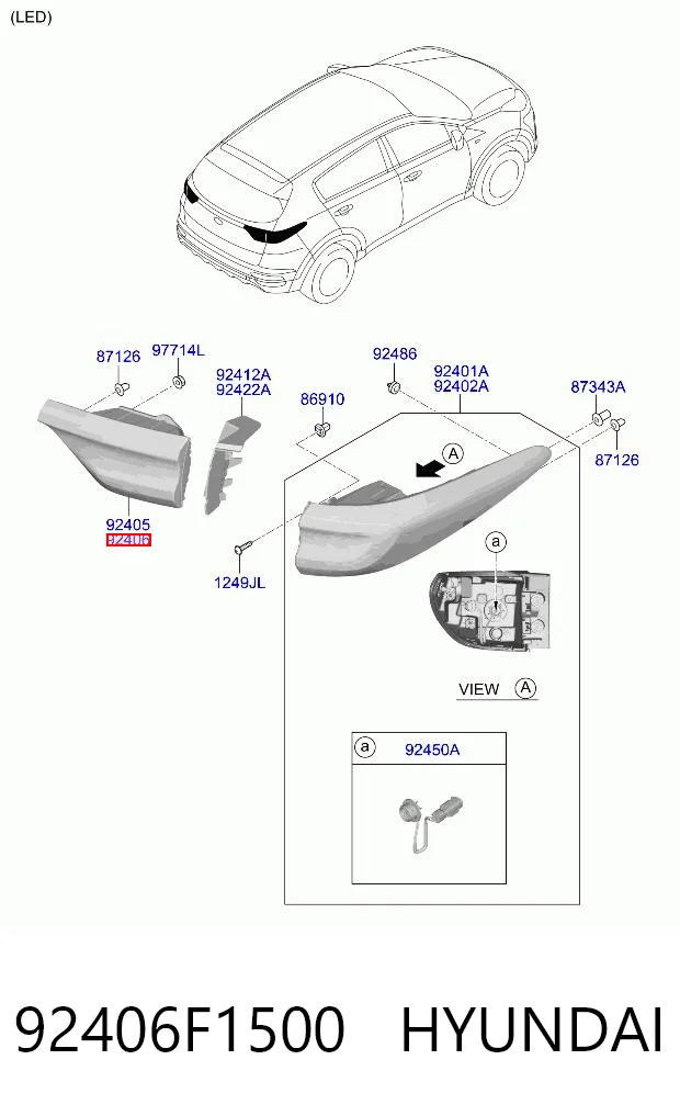 92406F1500 Hyundai/Kia