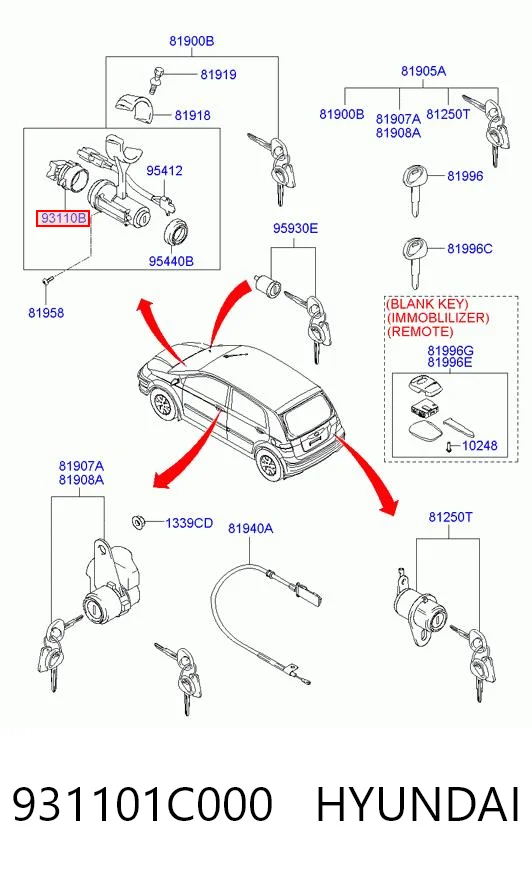 931101C000 Hyundai/Kia