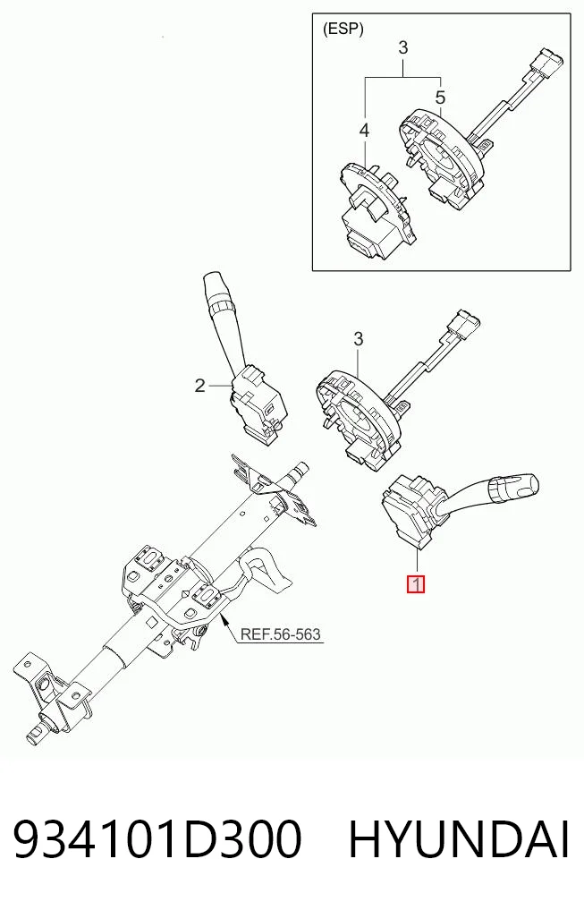 934101D300 Hyundai/Kia