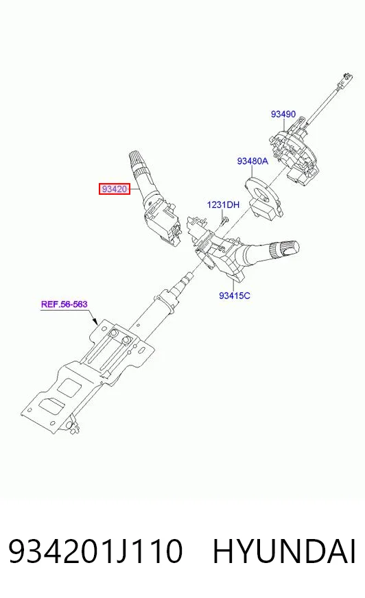 934201J110 Hyundai/Kia
