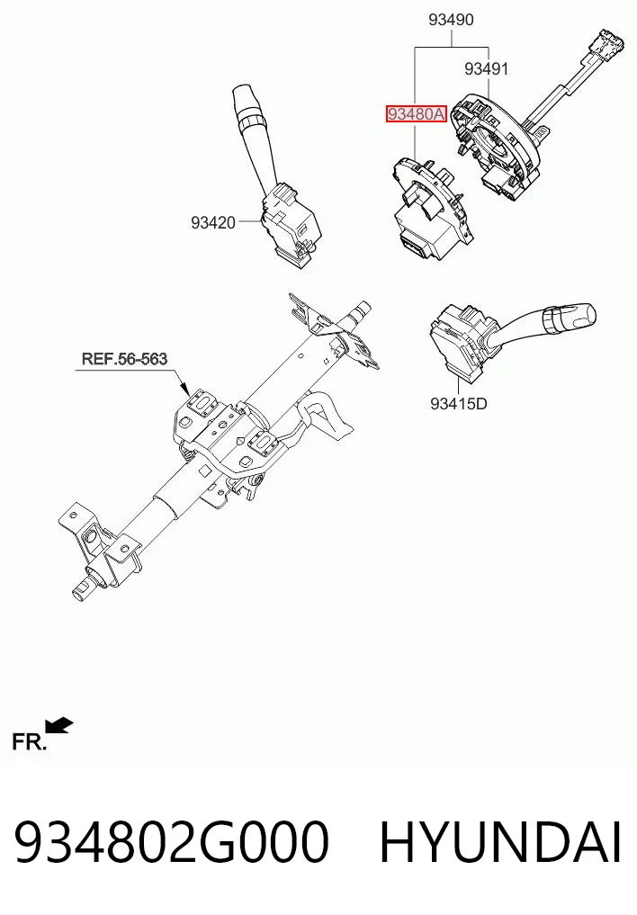 Comprar Sensor de ángulo de giro del volante KIA Magentis II MG a bajo precio