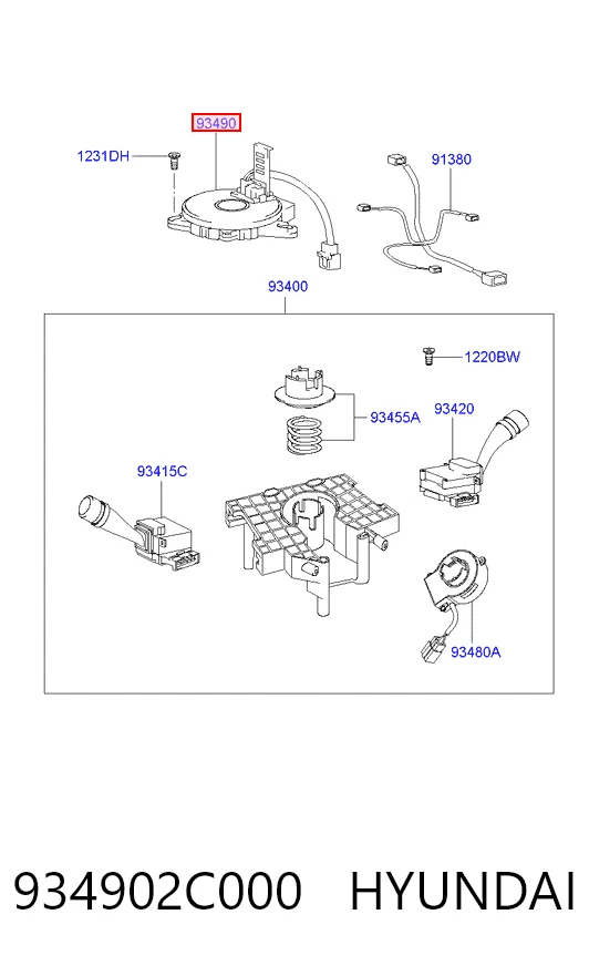 934902C000 Hyundai/Kia