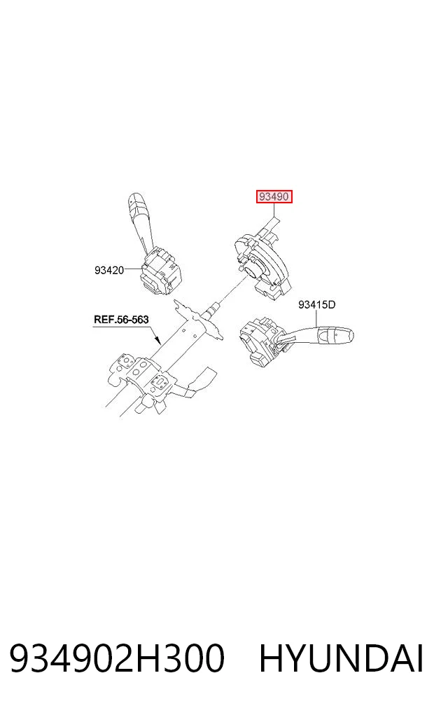 Anillo de AIRBAG  Hyundai I30  (2007-2011)