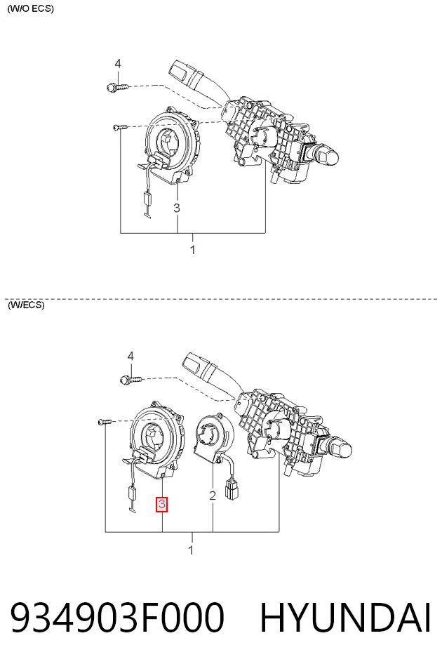 Anillo de AIRBAG  para Hyundai Matrix  FC