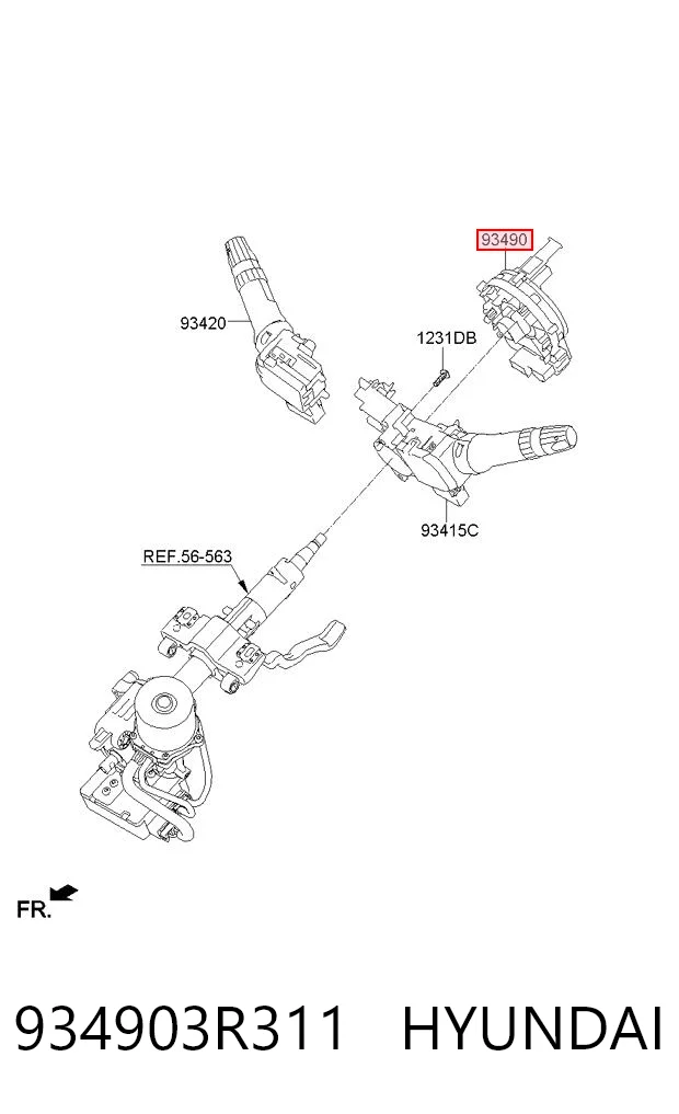 934903R311 Hyundai/Kia