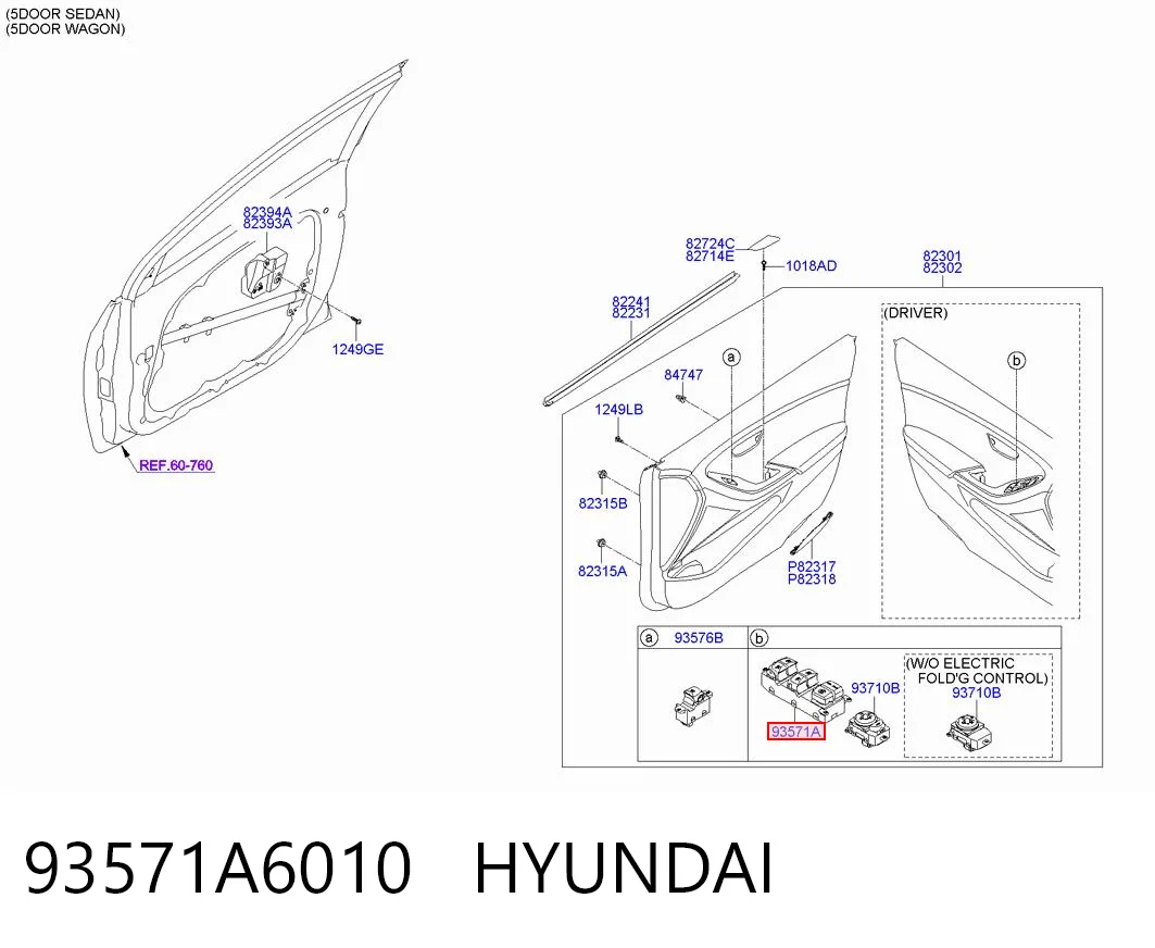 93571A6010 Hyundai/Kia