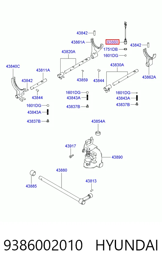 Comprar Interruptor de marcha atrás Hyundai Atos  MX