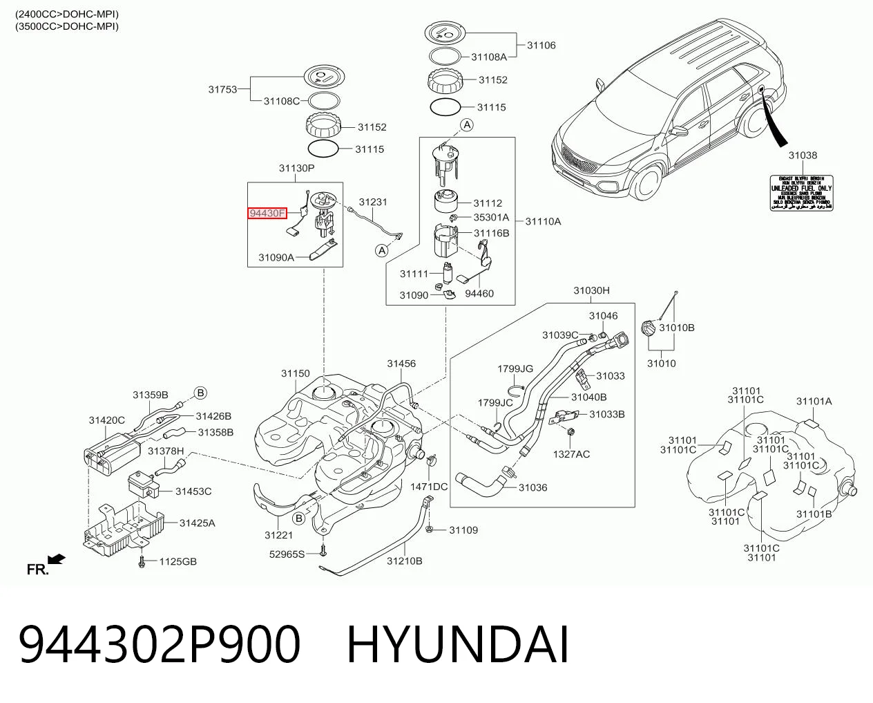 944302P900 Hyundai/Kia 