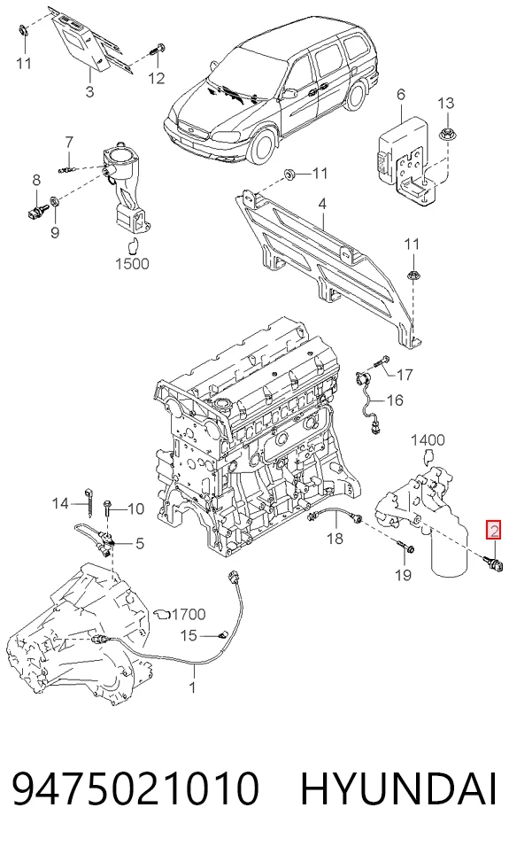 Sensor de aceite Toyota Corolla  (E8)