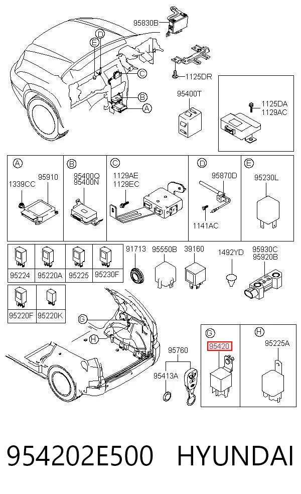 954202E500 Hyundai/Kia