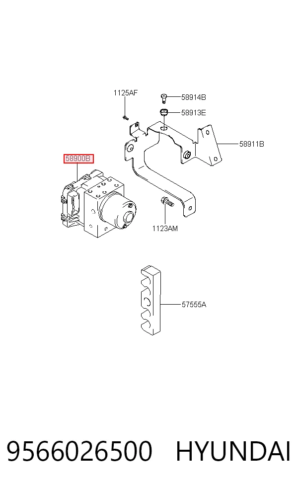 Bloque hidráulico ABS Hyundai Santa Fe I SUV (SM) (2000 - 2006) precio, desde 53,72 EUR